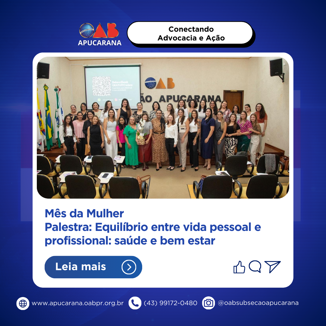 Mês da Mulher