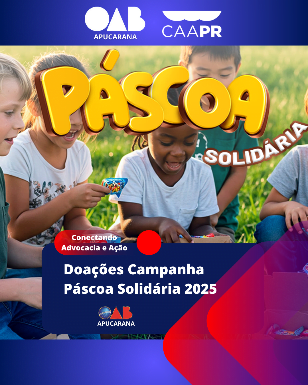 Doações Campanha Páscoa Solidári