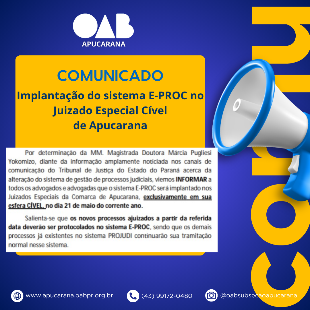 Informamos que, devido ao feriado, a Subseção Apucarana estará fechada nesta sexta-feira (02052025). Retornaremos às atividades normalmente na segunda-feira. (1)